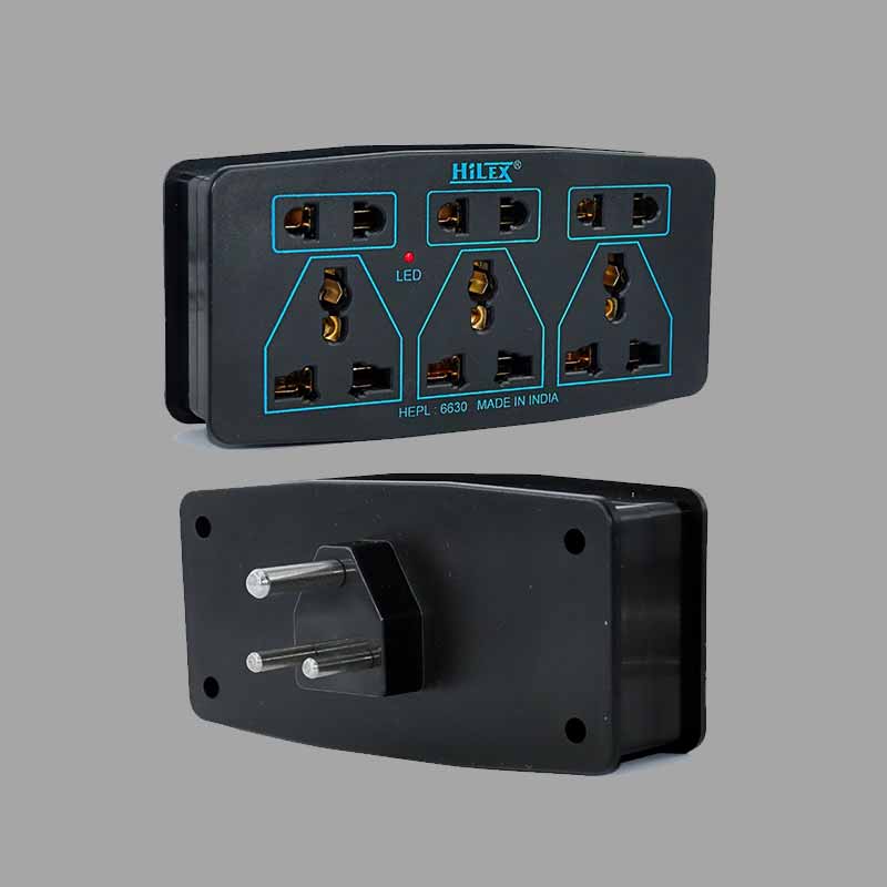 6 Socket Plug, HELP-6630